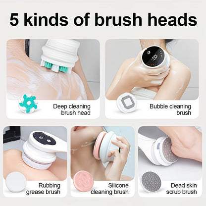 5-in-1 Electric Shower Brush