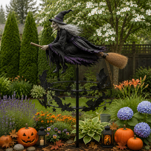 🔥 Limited time 50% OFF – 🧙‍♀️ The Enchanted Witch Garden Wind Spinner