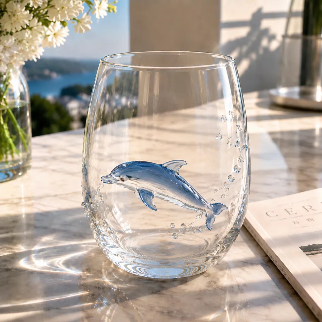 🌊 3D Ocean Animal Artisan Glassware Collection for Fresher Sips, Coastal Elegance & Elevated Home Bar Vibes