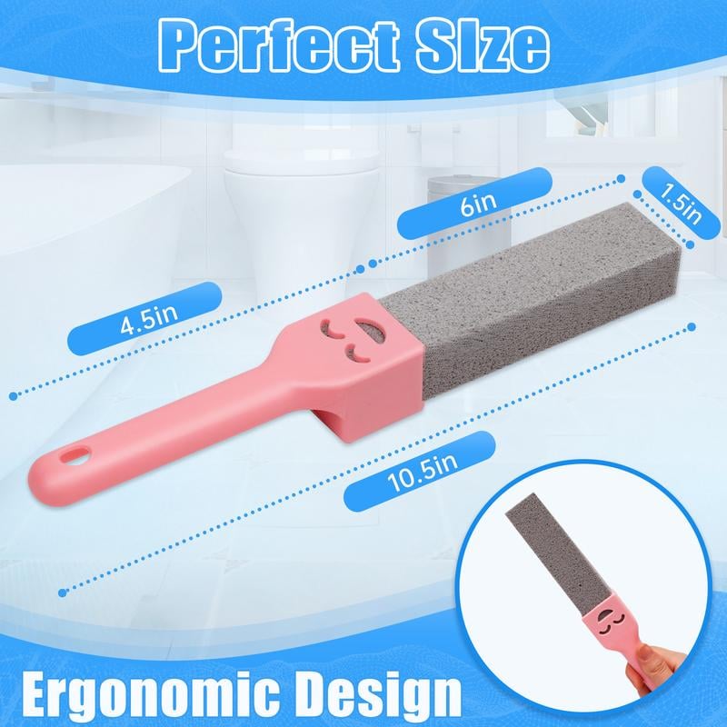 Pumice Stone Toilet Cleaner with Extra Long Handle