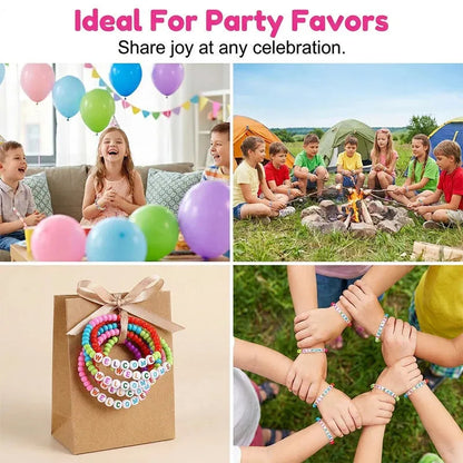 🔥HOT SALE 49% OFF - ✨🌈Pack of 25 Welcome BeadBracelets - StrengthenClassroom Friendship & SpreadWarm Kindness!