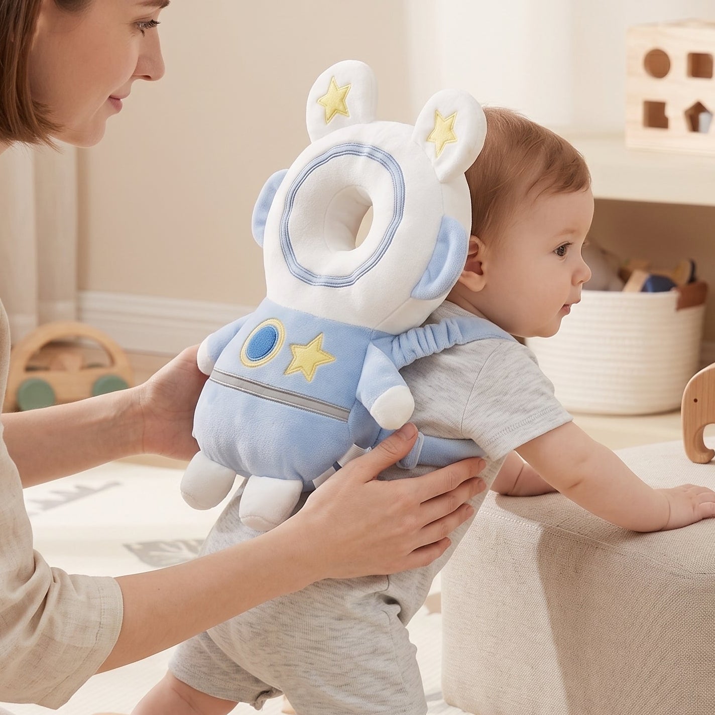 🔥FreeShipping🔥-Little Manta Head Saver Backpack
