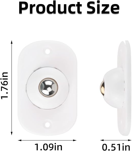 🔥Last Day 50% OFF🎁360° rotating mini caster wheels Suitable for furniture, storage boxes, trash cans, and other appliance rollers