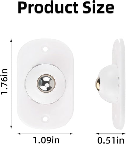 🔥Last Day 50% OFF🎁360° rotating mini caster wheels Suitable for furniture, storage boxes, trash cans, and other appliance rollers