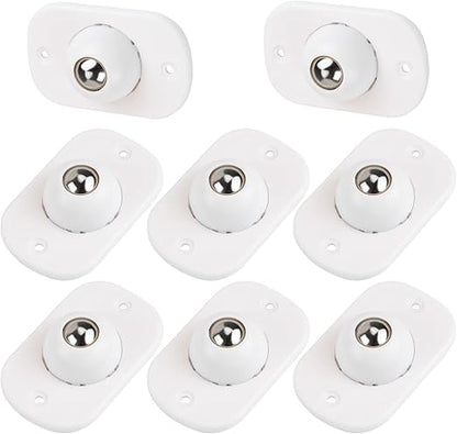 🔥Last Day 50% OFF🎁360° rotating mini caster wheels Suitable for furniture, storage boxes, trash cans, and other appliance rollers