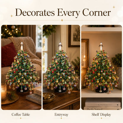 🎄 DIY Beaded Christmas Tree Kit – Create Your Own Sparkling Holiday Decoration - Limited Time 50% OFF