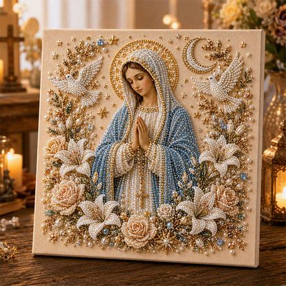 🔥 Last Day 49% OFF – ✝️ DIY Jesus Pearl Art Kit