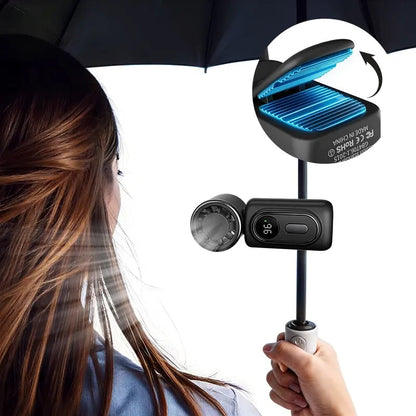 🔥2026 Mini Portable Handheld Clip Fan