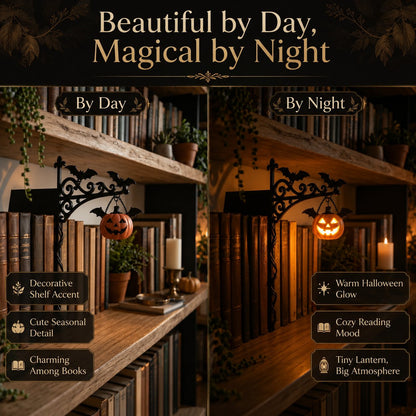 📚 Where Every Shelf Tells a Story——Halloween Edition Library Shelf Lanterns