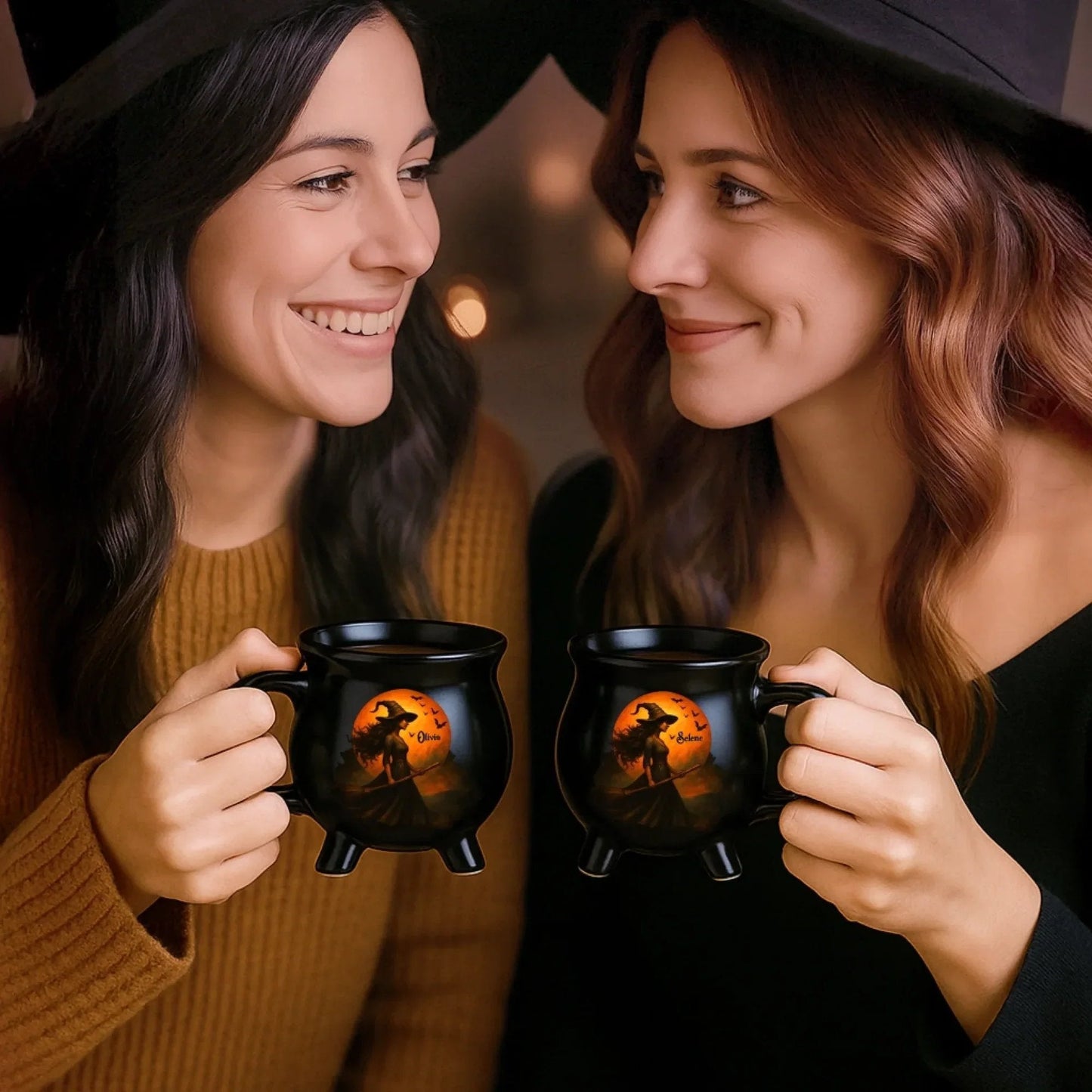 🔥Halloween Early Bird Sale🎃Custom  Witch Cauldron Mug — The Ultimate Halloween Brew! 🔮💀☕️