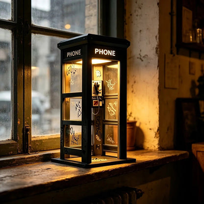 ✨Vintage Phone Booth Ambient Lamp- 🎁Light up Every Cozy Corner💛