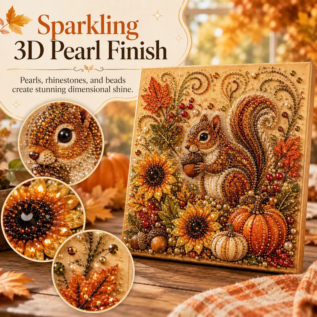 🔥Last Day 49% OFF - 🍂Autumn Pearl Painting Kit🎃✨