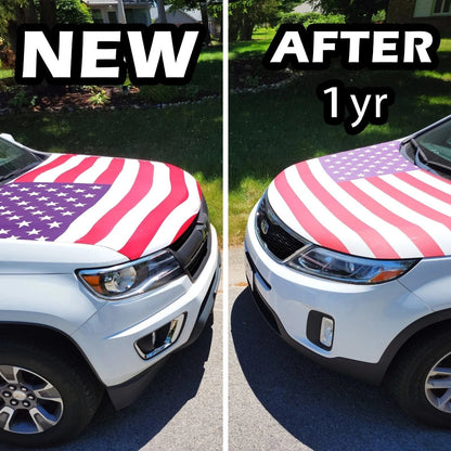 🎉4th Of July Flash Sale 65K+🔥American Car Hood Flag🦅