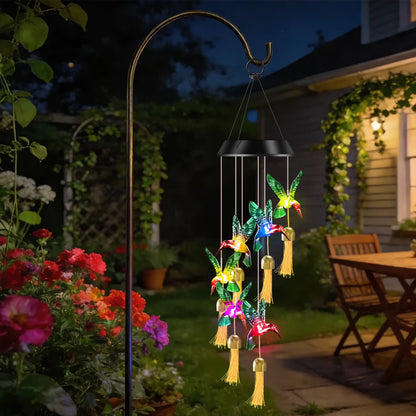 🌿Hummingbird Solar Light 🐦 Eco-Friendly Garden Glow🔥 50% OFF