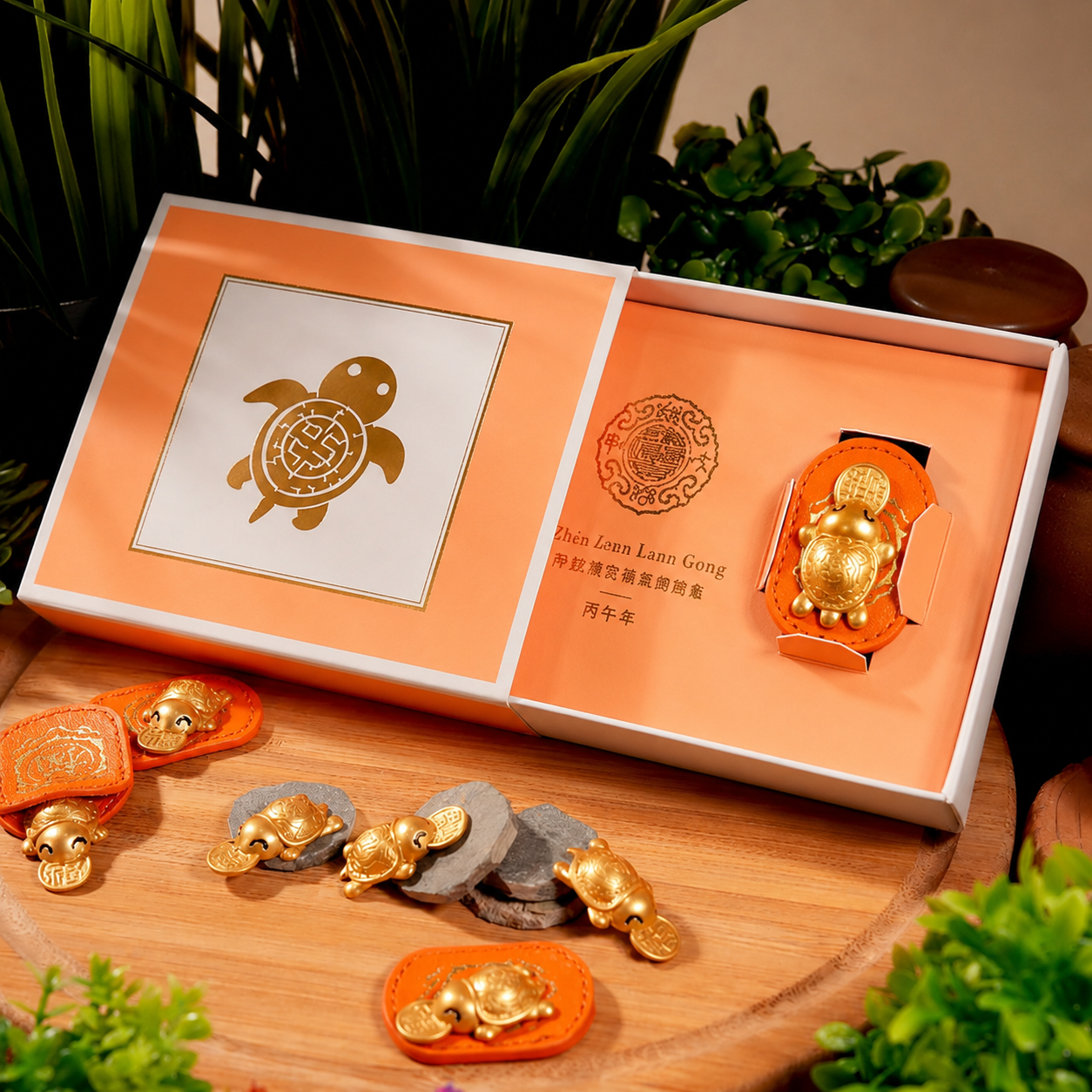 2026 Golden Turtle Charm – Bites onto Luck, Never Lets Go