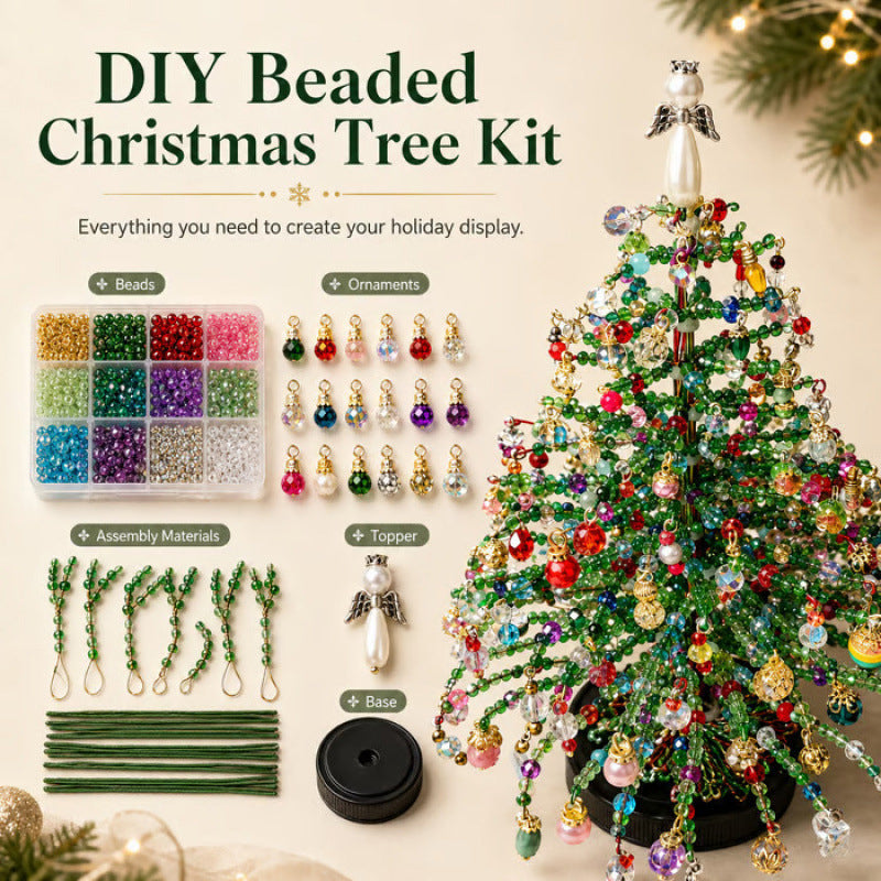 DIY Beaded Christmas Tree Kit