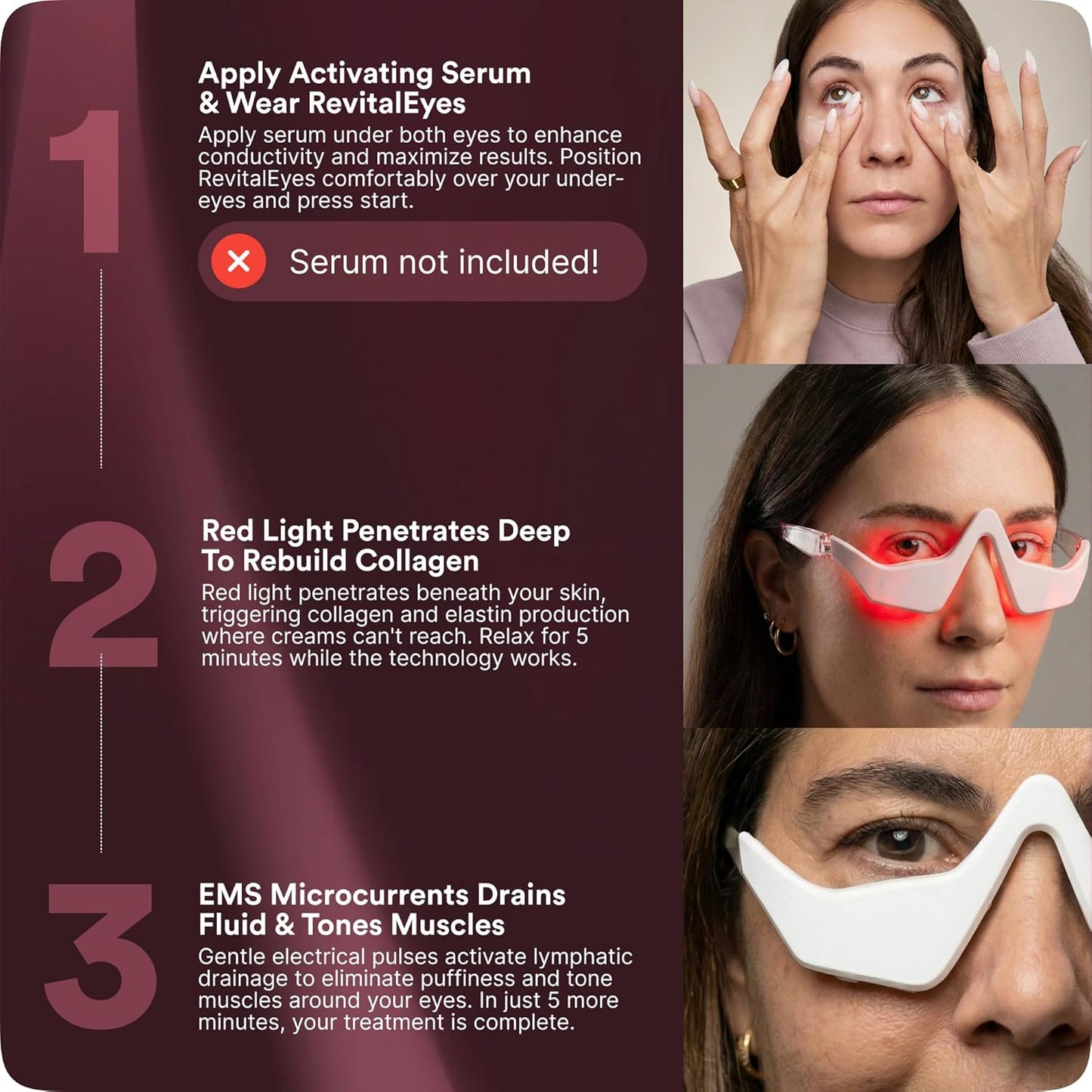 🔥Free Shipping🔥-Redlight + Microcurrent Glasses