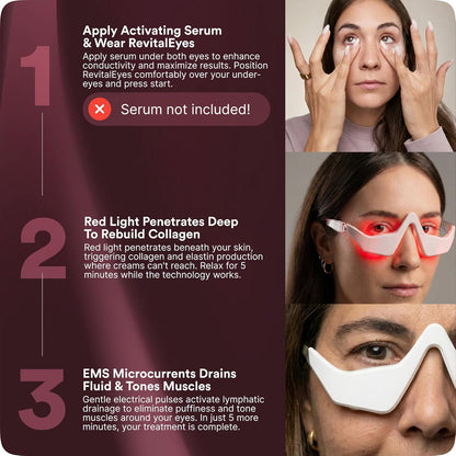 🔥Free Shipping🔥-Redlight + Microcurrent Glasses