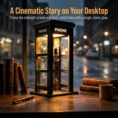 ✨Vintage Phone Booth Ambient Lamp- 🎁Light up Every Cozy Corner💛