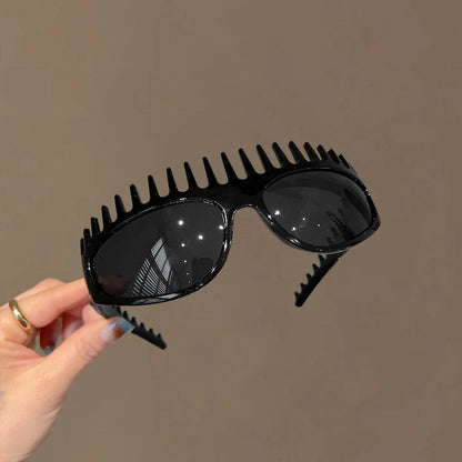 🔥 48K+ Sold |Sunglasses That Double as a Headband – 2-in-1 with Built-In Comb Teeth