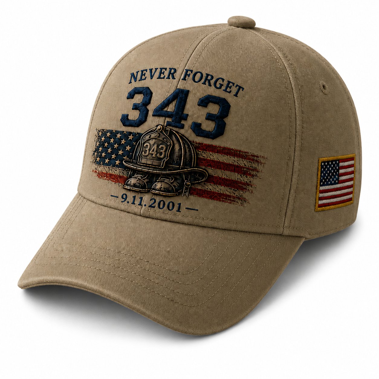 🧢Never Forget 343 Memorial Cap 🎁 Limited-Time Price Cut Available Now