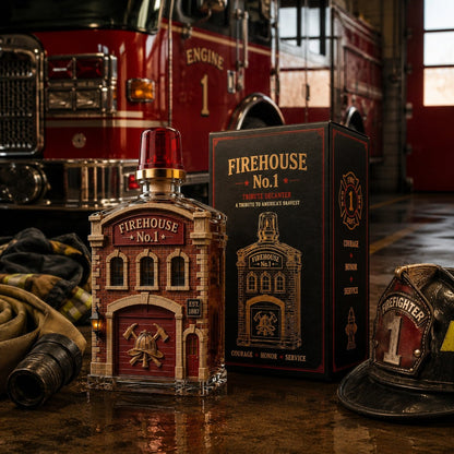 Firehouse No. 1 A Tribute To America’s Bravest Whiskey Bottle