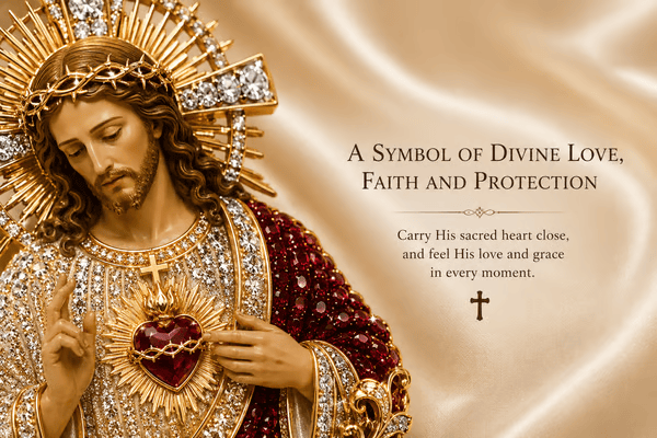 🔥Last Day 49% OFF-Sacred Heart of Jesus Brooch