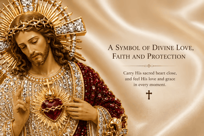 🔥Last Day 49% OFF-Sacred Heart of Jesus Brooch