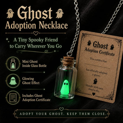 🔥Hot Sales - 👻Ghost Adoption Necklace✨