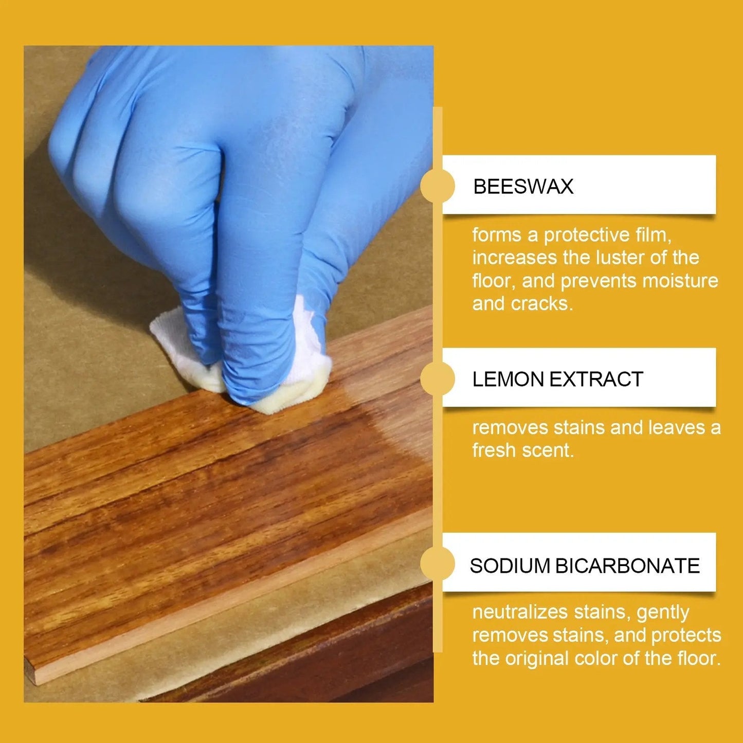 Beeswax Wood Polish Spray 120ml | Natural Shine & Protection for Furniture, Floors, Cabinets – Non-Greasy, Anti-Dust Finish