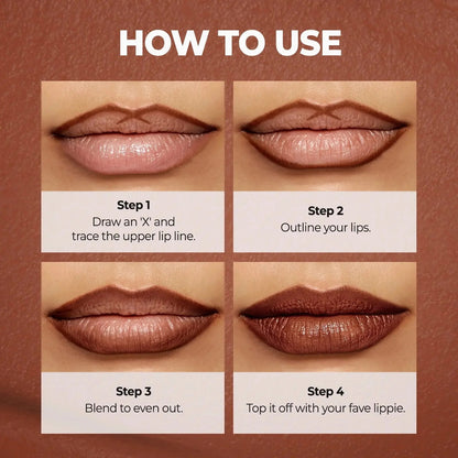 Easy Glide Lip Liner — Creamy, Blendable Color with Smooth Application