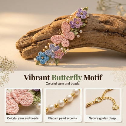 🎁DIY Nature-Inspired Crochet Bracelet Kit❤️