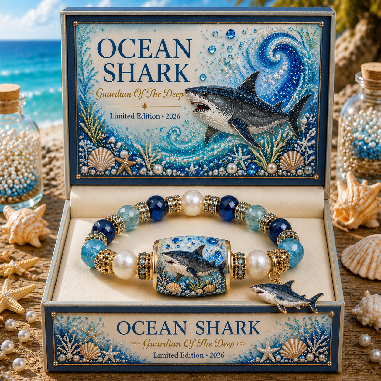 💥 Last Day 49% OFF – 🌊 Ocean Guardian Collection Bracelet — Limited Edition 2026