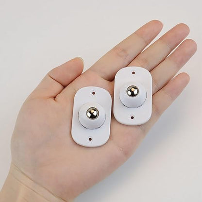 🔥Last Day 50% OFF🎁360° rotating mini caster wheels Suitable for furniture, storage boxes, trash cans, and other appliance rollers