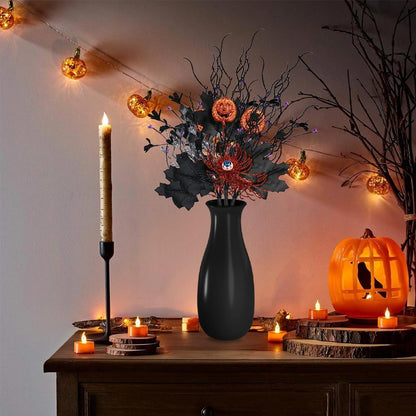 🖤 Dark Gothic Halloween Stems – Instant Spooky Elegance for Any Vase or Mantel