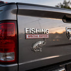 🔥 🎣 Fishing Special Edition™ Premium 3D Metal Vehicle Emblem Badge