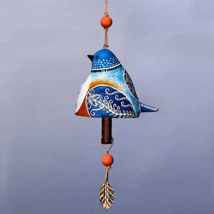 🐦Hand-Painted Ceramic Bird wind Chimes (Handmade by Jordan Maynard®)-Buy 3 Free Shipping