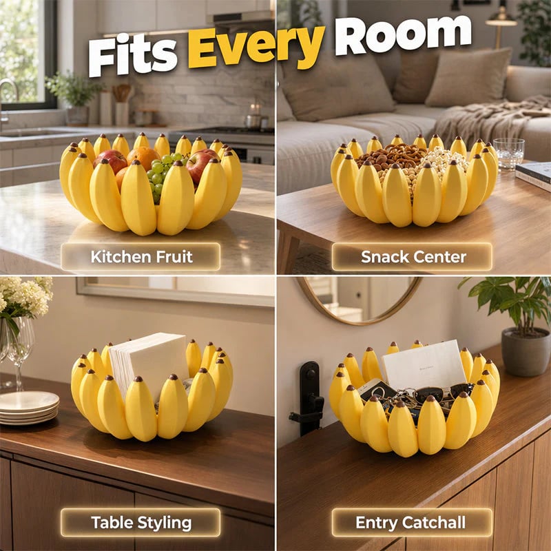⏰🔥LIMITED TIME 49% OFF!🔥50K+ SOLD!Creative Banana Shape Fruit Bowl