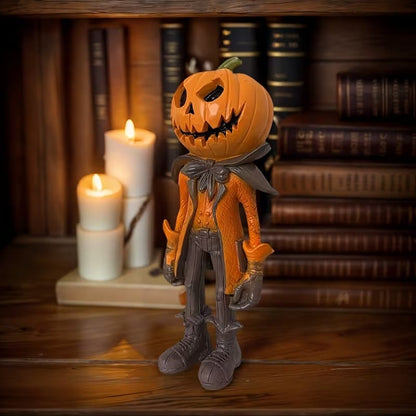 🔥HOT SALE🔥💥🏆Only $45.99 This Week👻Halloween Pumpkin Man Figurine/Decoration🎃