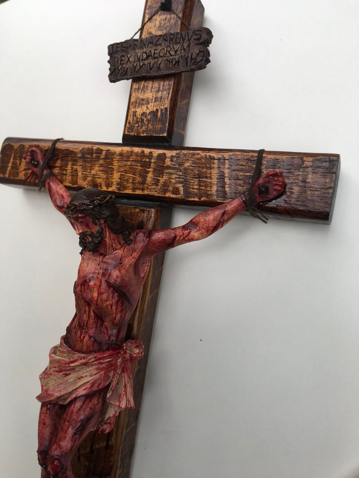 Handmade Jesus Crucifix — Remember His Sacrifice
