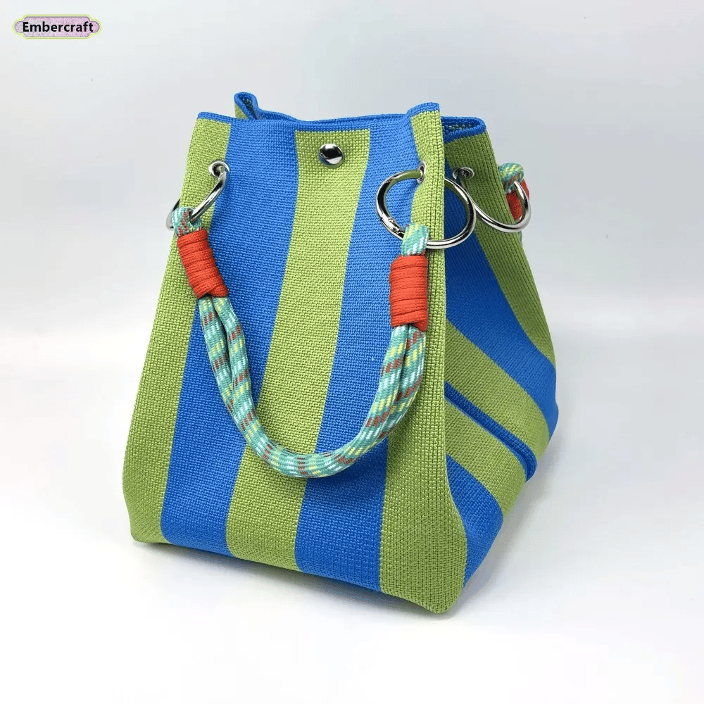 🔥LAST DAY 49% OFF- Boho Woven Bucket Bag(Handmade Crochet Shoulder Bag)