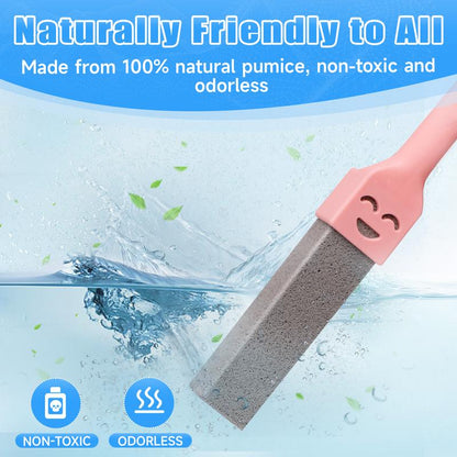 Pumice Stone Toilet Cleaner with Extra Long Handle