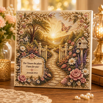 Garden of Faith Pearl Art Collection | Scripture Pearl Art DIY Kit