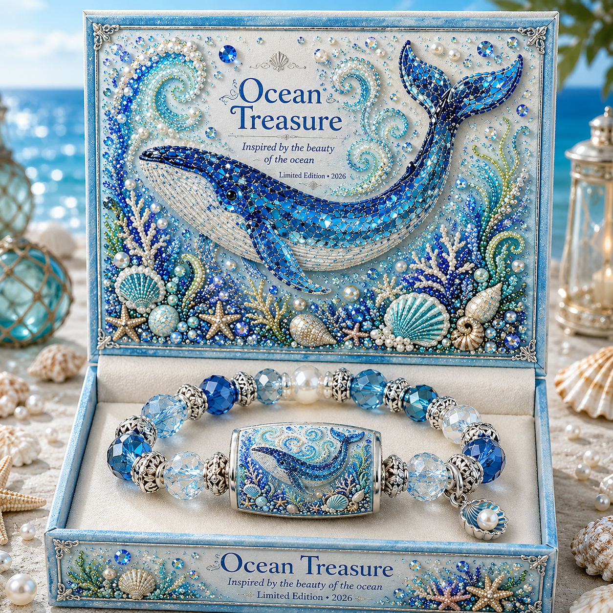 🌊Last Day Promo: 49% OFF - 💙Ocean Theme Charm Bracelet Collection - Inspired by the Beauty of the Sea