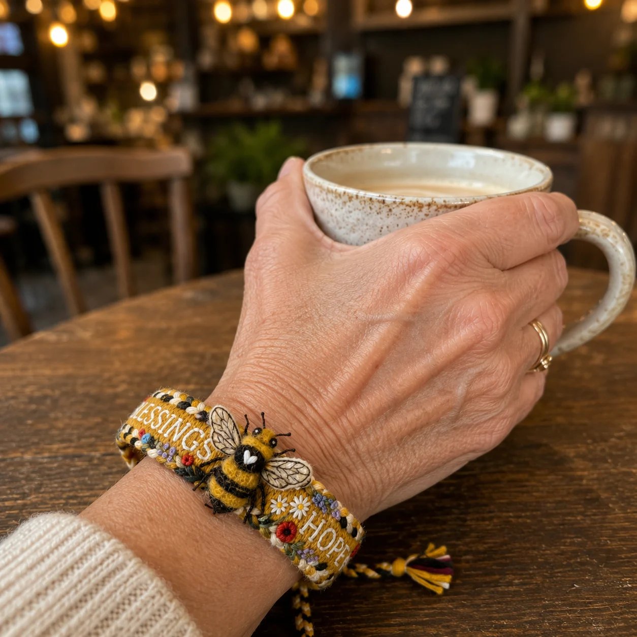 🌼Blessings & Hope 🐝2026 Limited Edition Handmade Honey Bee Woven Bracelet