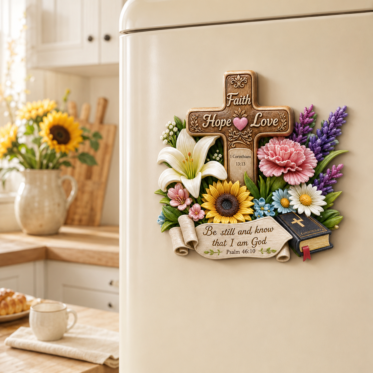 Inspirational Bible Verse Fridge Decor — A Daily Reminder Of Faith