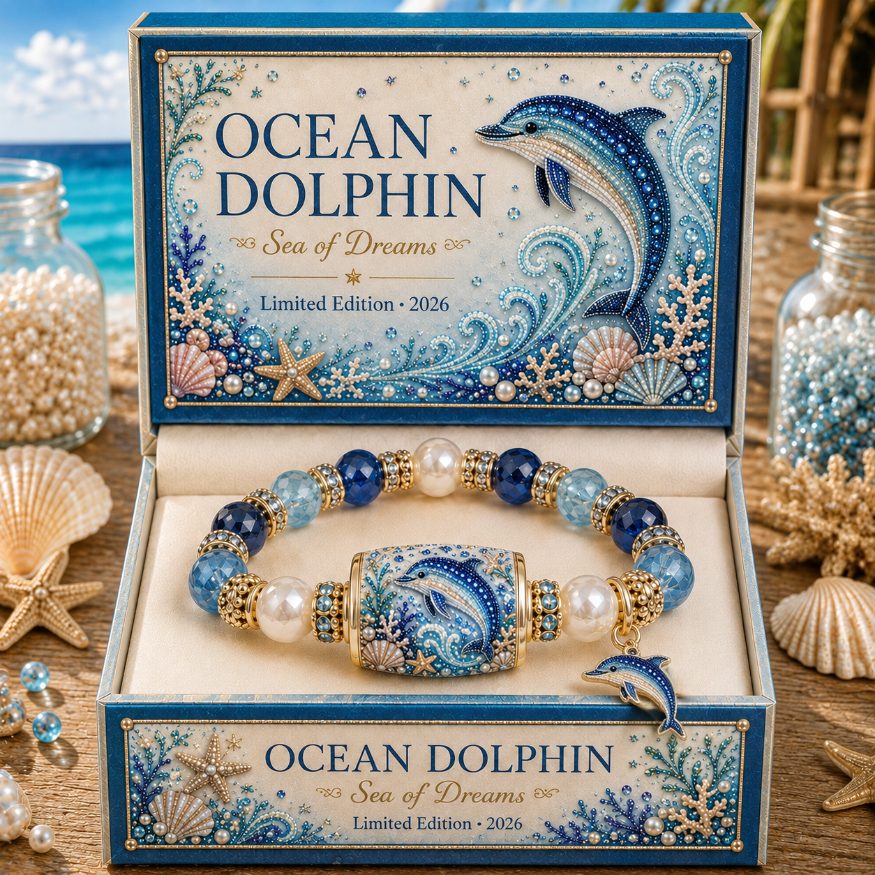 💥 Last Day 49% OFF – 🌊 Ocean Guardian Collection Bracelet — Limited Edition 2026