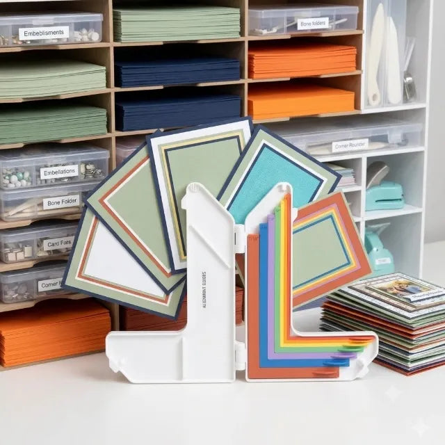 Paper Crafting Alignment Guide Set with Case