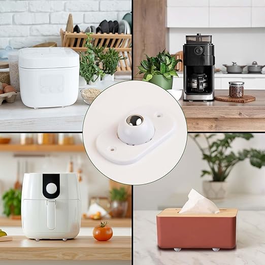 🔥Last Day 50% OFF🎁360° rotating mini caster wheels Suitable for furniture, storage boxes, trash cans, and other appliance rollers