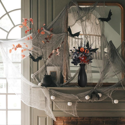 🖤 Dark Gothic Halloween Stems – Instant Spooky Elegance for Any Vase or Mantel